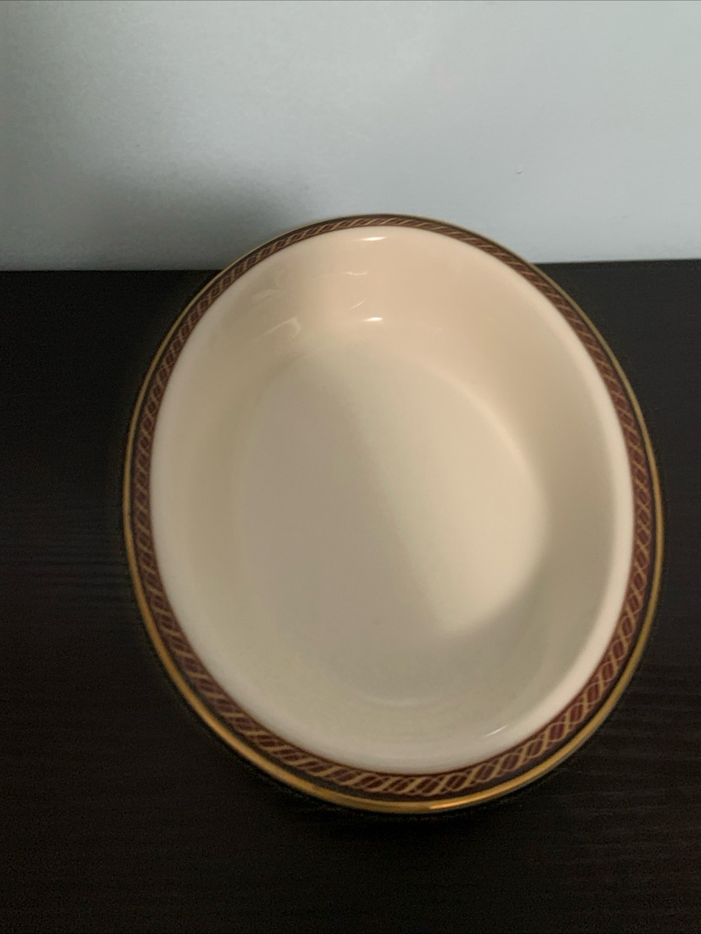 Lenox Oval Serving Dish Monroe Pattern - Picture 5 of 8